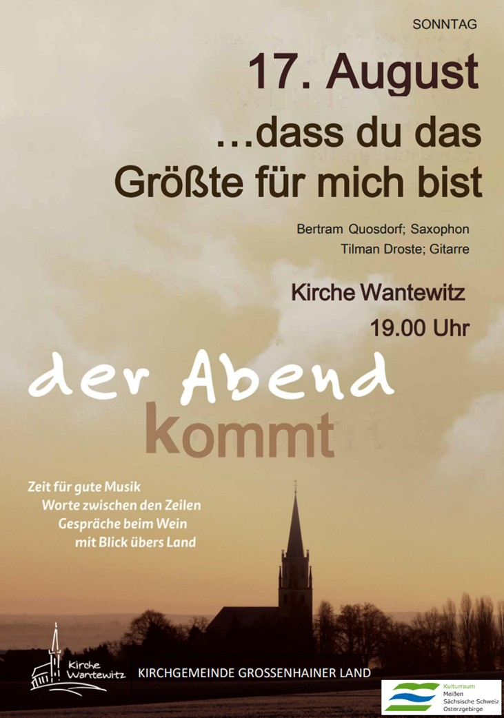 Wenn der Abend kommt